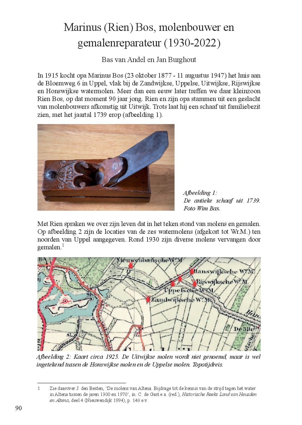 Preview van pagina 90 uit Historische Reeks Land van Heusden en Altena Deel31